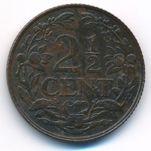 Нидерланды, 2 1/2 цента (1941 г.)