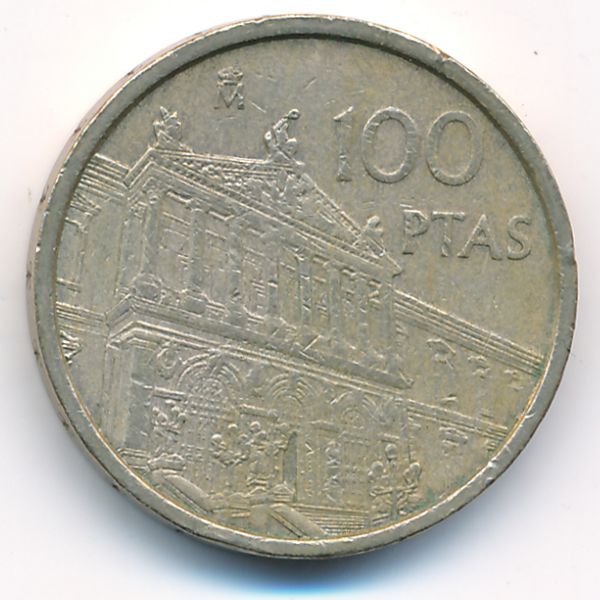 Испания, 100 песет (1996 г.)
