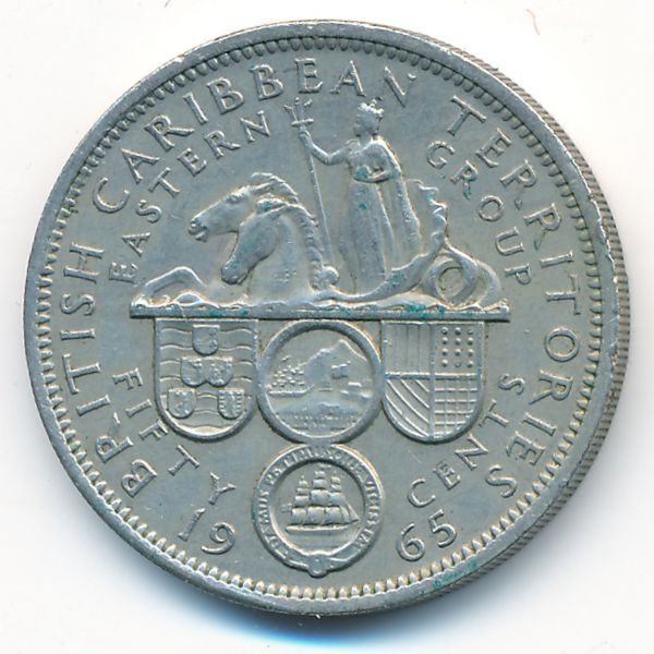 Восточные Карибы, 50 центов (1965 г.)