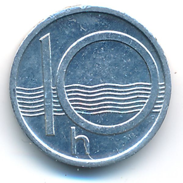 Чехия, 10 гелеров (1993 г.)