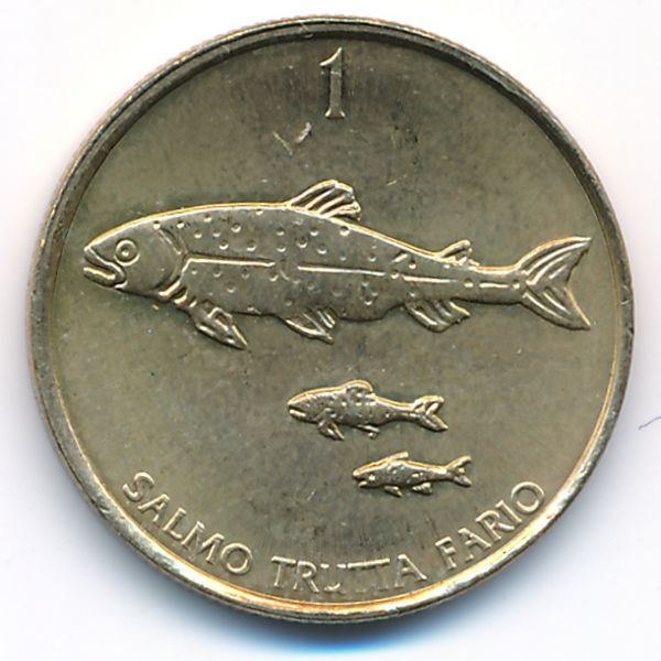 Словения, 1 толар (2004 г.)