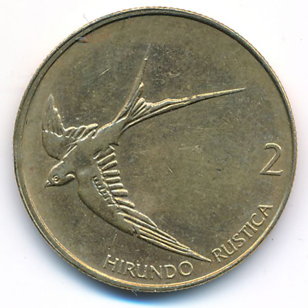 Словения, 2 толара (2001 г.)