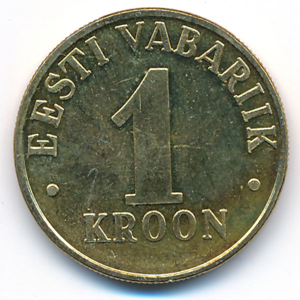 Эстония, 1 крона (2001 г.)