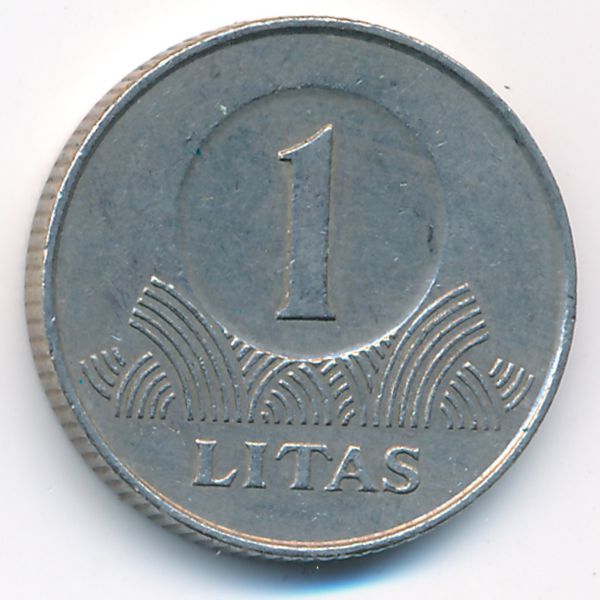 Литва, 1 лит (2001 г.)