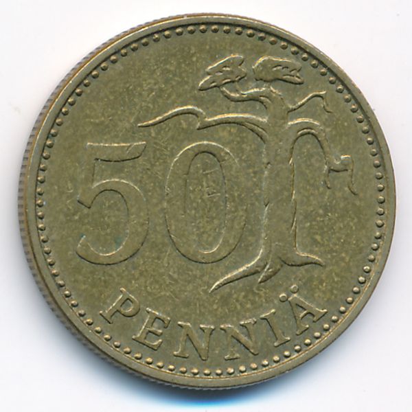 Финляндия, 50 пенни (1979 г.)