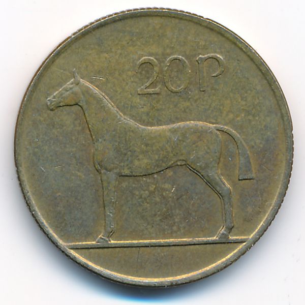 Ирландия, 20 пенсов (1992 г.)