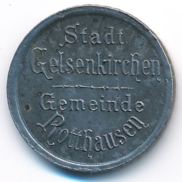 Гельзенкирхен-Роттхаузен., 50 пфеннигов (1919 г.)