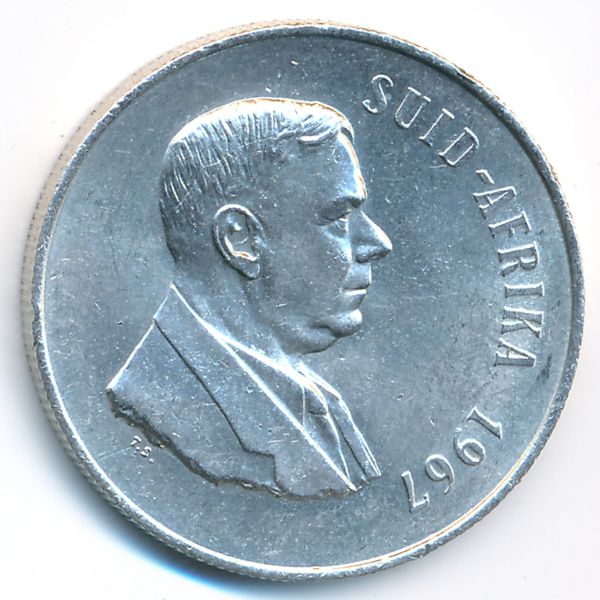 ЮАР, 1 рэнд (1967 г.)