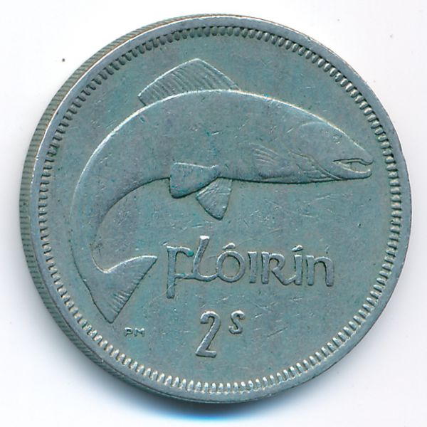 Ирландия, 1 флорин (1962 г.)