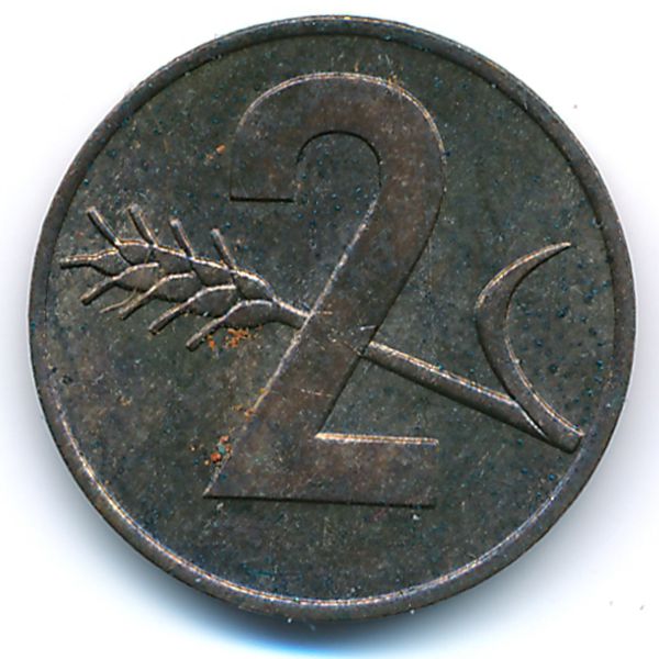 Швейцария, 2 раппена (1969 г.)