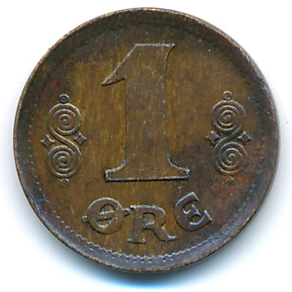 Дания, 1 эре (1919 г.)