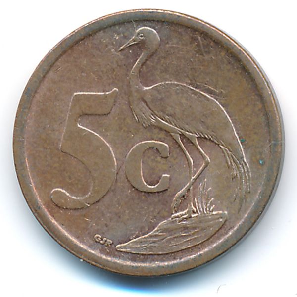 ЮАР, 5 центов (2007 г.)