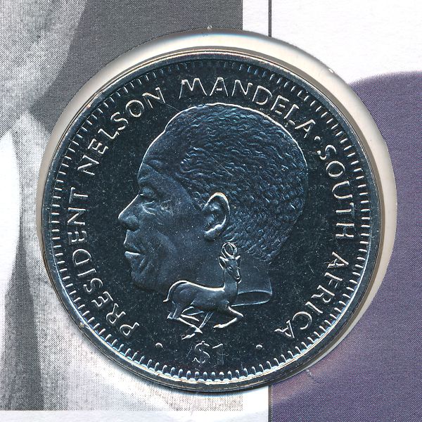 Либерия, 1 доллар (1994 г.)