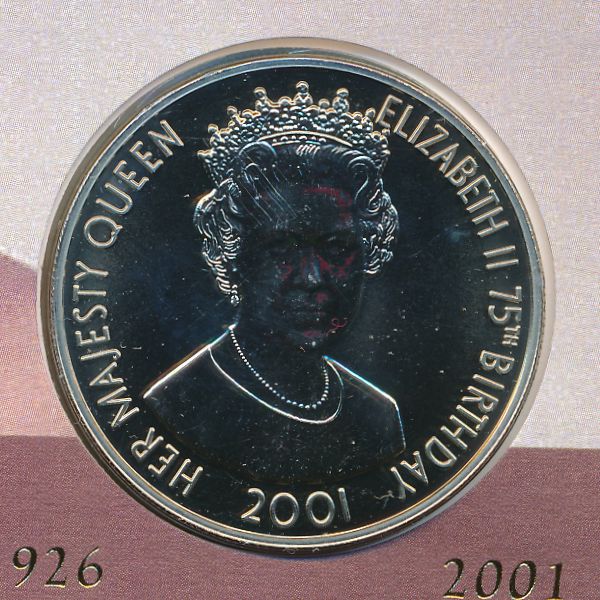 Тристан-да-Кунья, 50 пенсов (2001 г.)