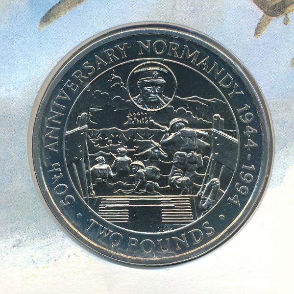 Гернси, 2 фунта (1994 г.)