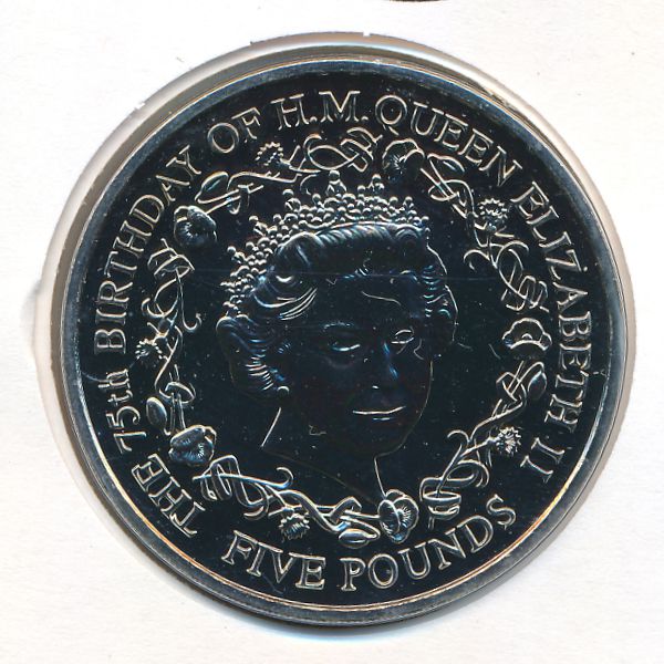 Гернси, 5 фунтов (2001 г.)