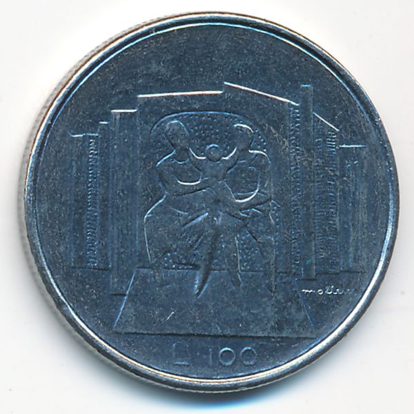 Сан-Марино, 100 лир (1976 г.)