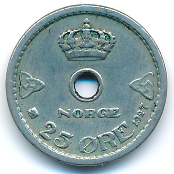 Норвегия, 25 эре (1927 г.)