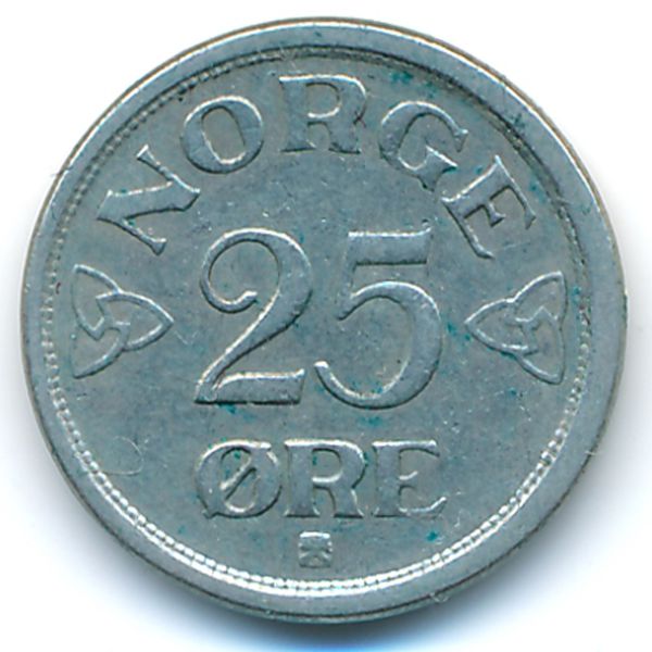 Норвегия, 25 эре (1952 г.)