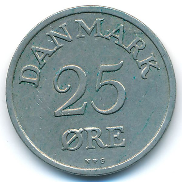 Дания, 25 эре (1950 г.)