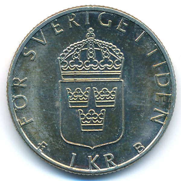 Швеция, 1 крона (1997 г.)