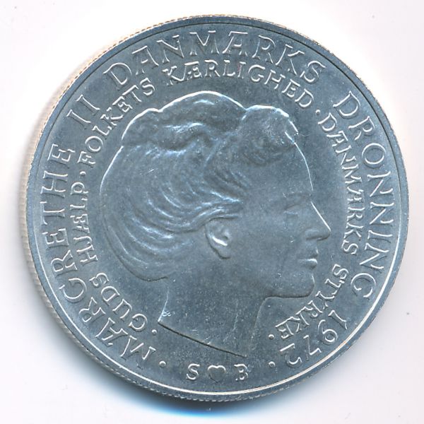 Дания, 10 крон (1972 г.)