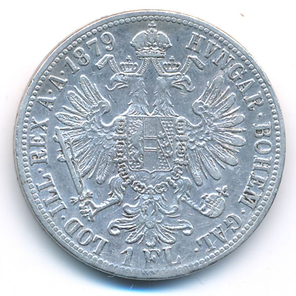 Австрия, 1 флорин (1879 г.)
