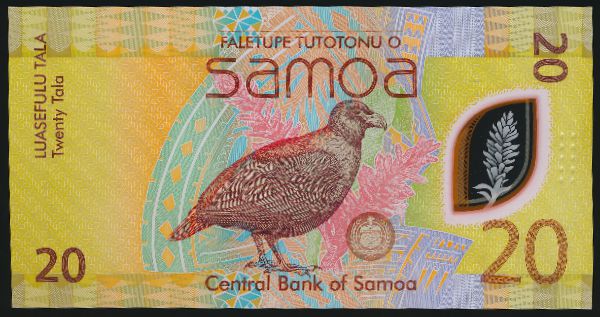 Самоа, 20 тала (2023 г.)