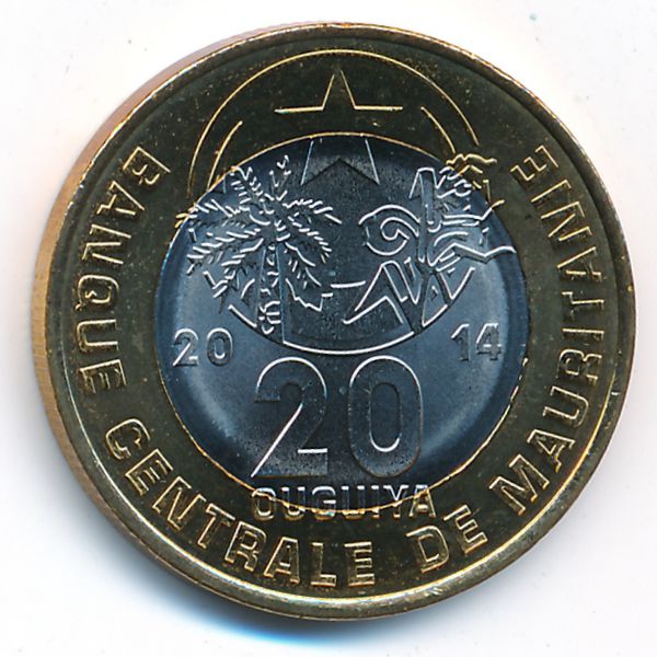 Мавритания, 20 угий (2014 г.)