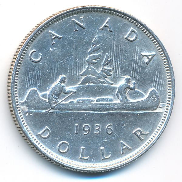 Канада, 1 доллар (1936 г.)