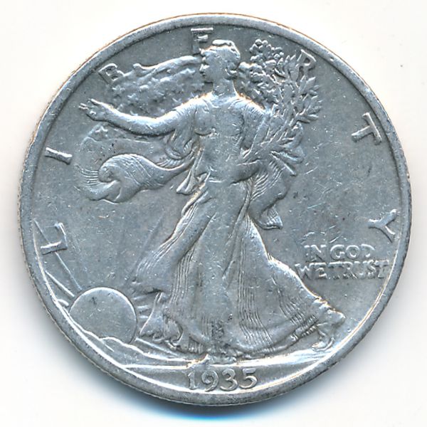 США, 1/2 доллара (1935 г.)