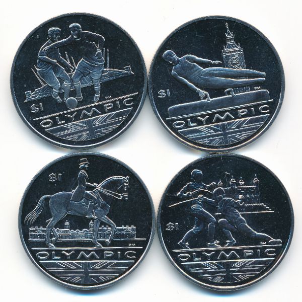Виргинские острова, Набор монет (2012 г.)