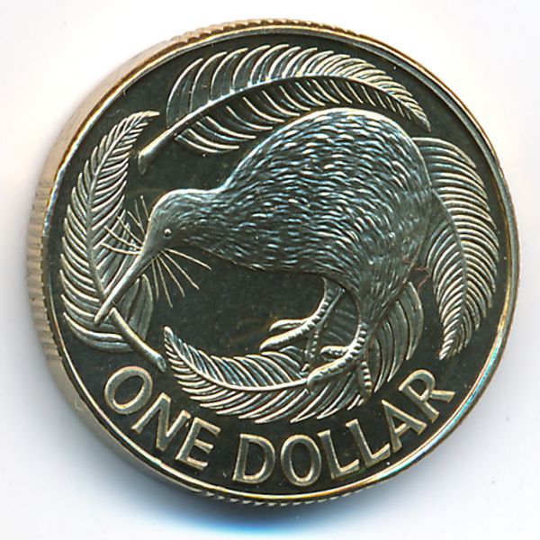 Новая Зеландия, 1 доллар (1997 г.)