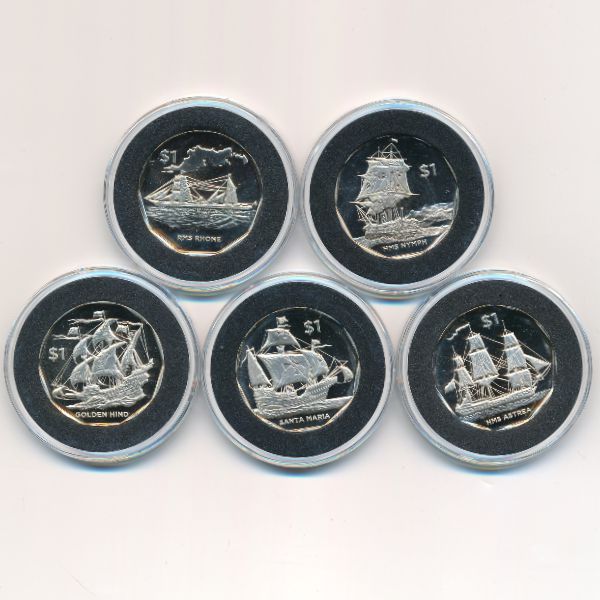 Виргинские острова, Набор монет (2022 г.)