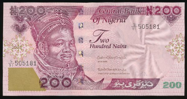 Нигерия, 200 найра (2023 г.)
