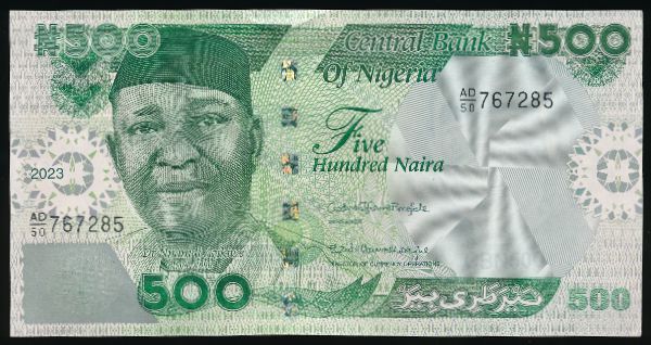Нигерия, 500 найра (2023 г.)
