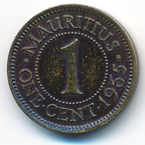 Маврикий, 1 цент (1965 г.)