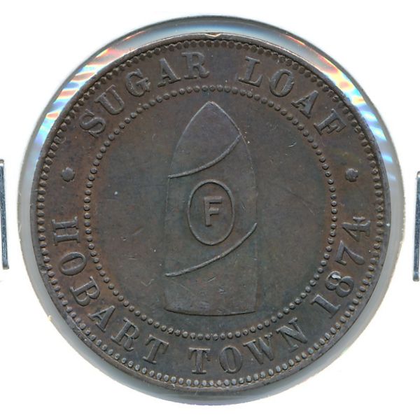 Австралия, 1 пенни (1874 г.)