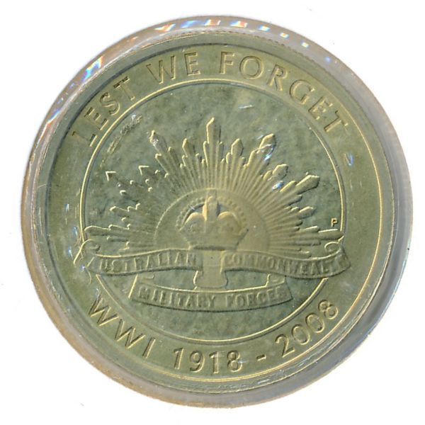 Новая Зеландия, 1 доллар (2008 г.)
