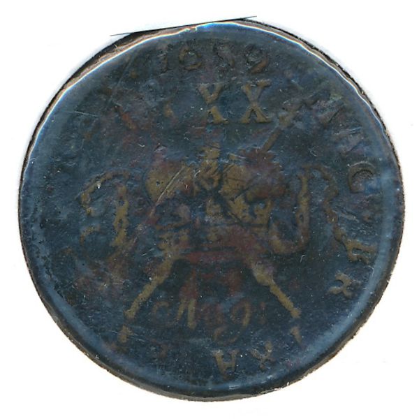 Ирландия, 30 пенсов (1689 г.)