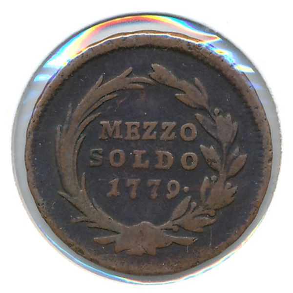 Milan, 1/2 soldo, 1779