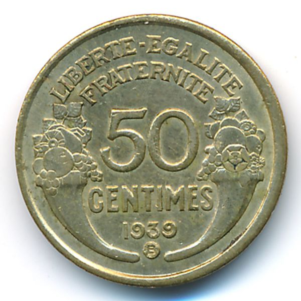 Франция, 50 сентим (1939 г.)