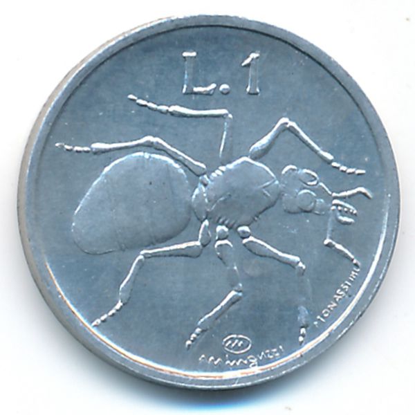 Сан-Марино, 1 лира (1974 г.)