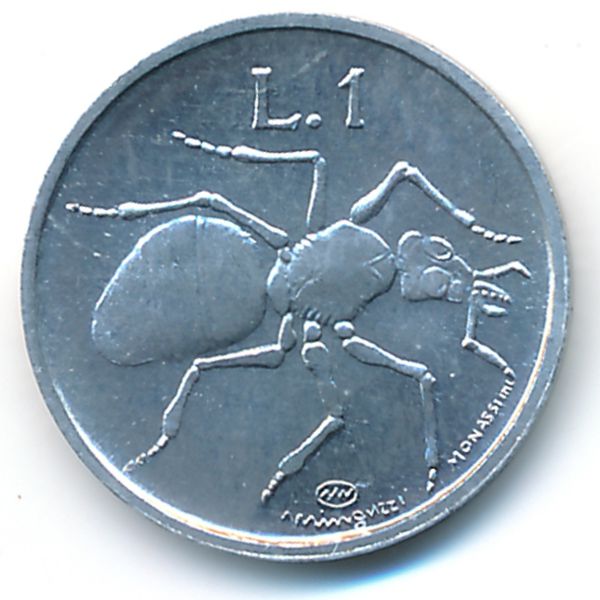 Сан-Марино, 1 лира (1974 г.)