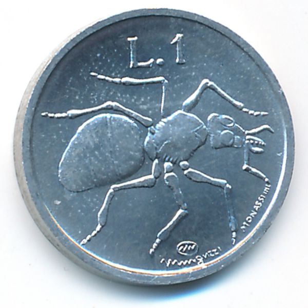 Сан-Марино, 1 лира (1974 г.)