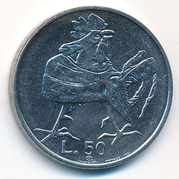 Сан-Марино, 50 лир (1974 г.)