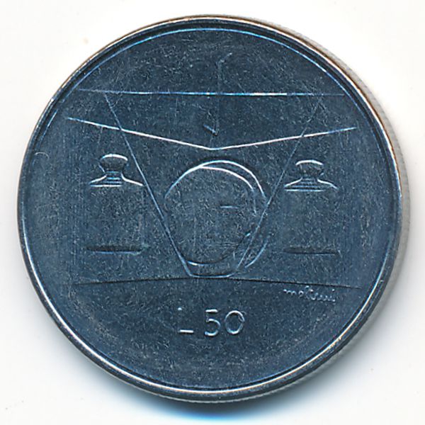 Сан-Марино, 50 лир (1976 г.)
