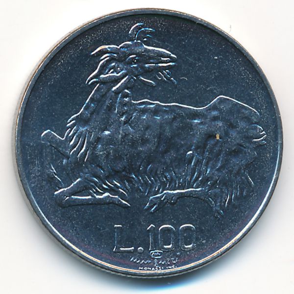Сан-Марино, 100 лир (1974 г.)