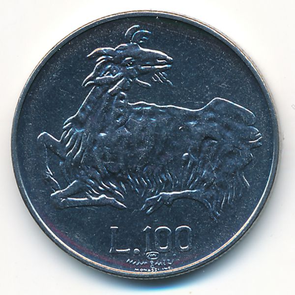 Сан-Марино, 100 лир (1974 г.)