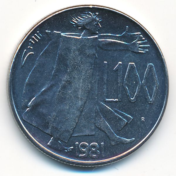 Сан-Марино, 100 лир (1981 г.)